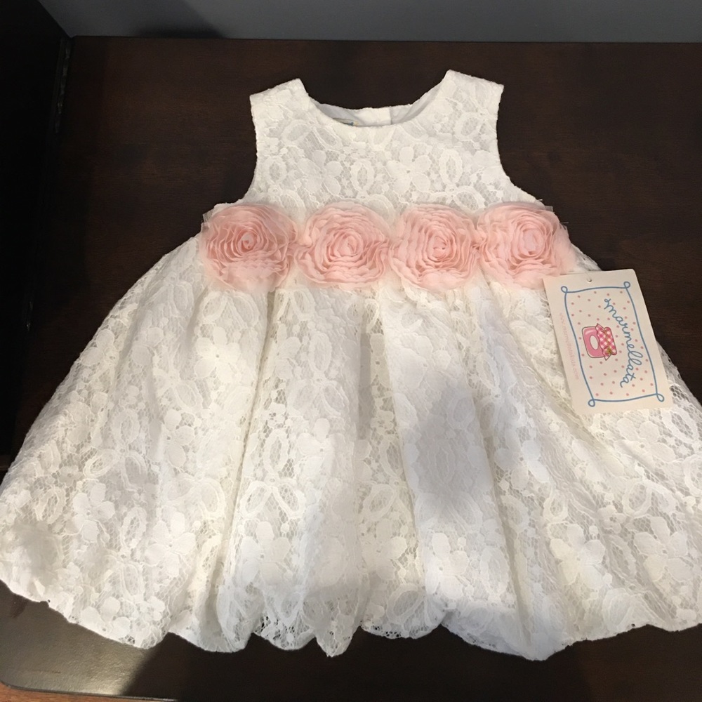 Brand new w/ tags Marmellata whte lace dress